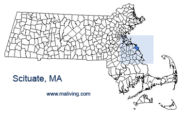 Scituate, MA Map