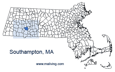 Southampton, MA Map