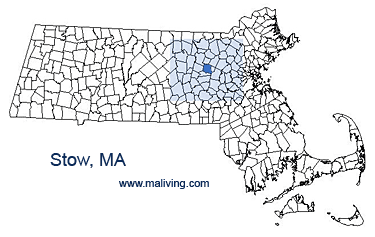 Stow, MA Map
