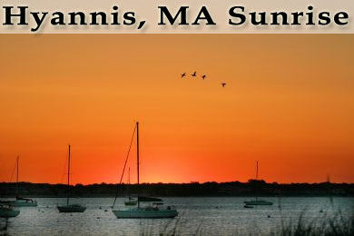 Hyannis, MA Sunrise