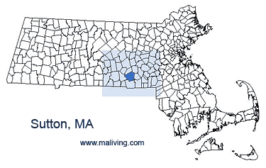 Sutton, MA Map Sutton, MA Map