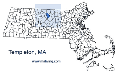 Templeton, MA Map Templeton, MA Map