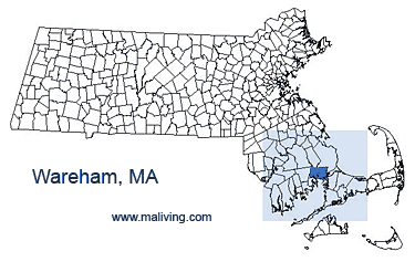 Wareham, MA Map