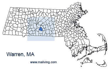 Warren, MA Map