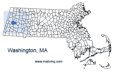 Washington, MA Map