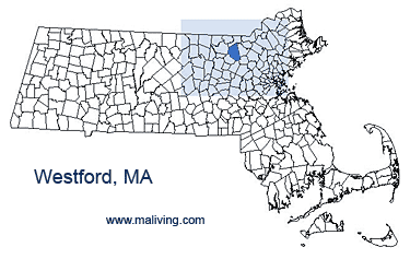 Westford, MA Map