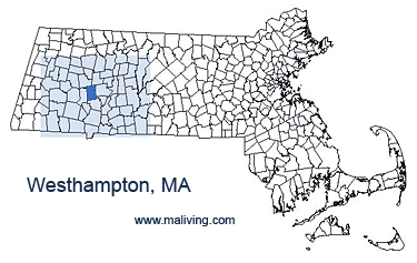 Westhampton, MA Map