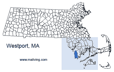 Westport, MA Map