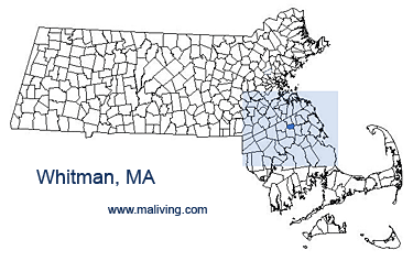 Whiteman, MA Map