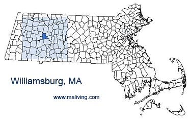 Williamsburg, MA Map