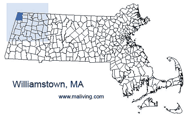 Williamstown, MA Map