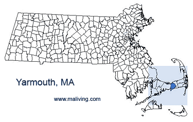Yarmouth, Massachusetts Map